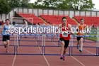 Mens under-17s hurdles, North Eastern Champs, Gateshead Stadium. Photo: David T. Hewitson/Sports for All Pics